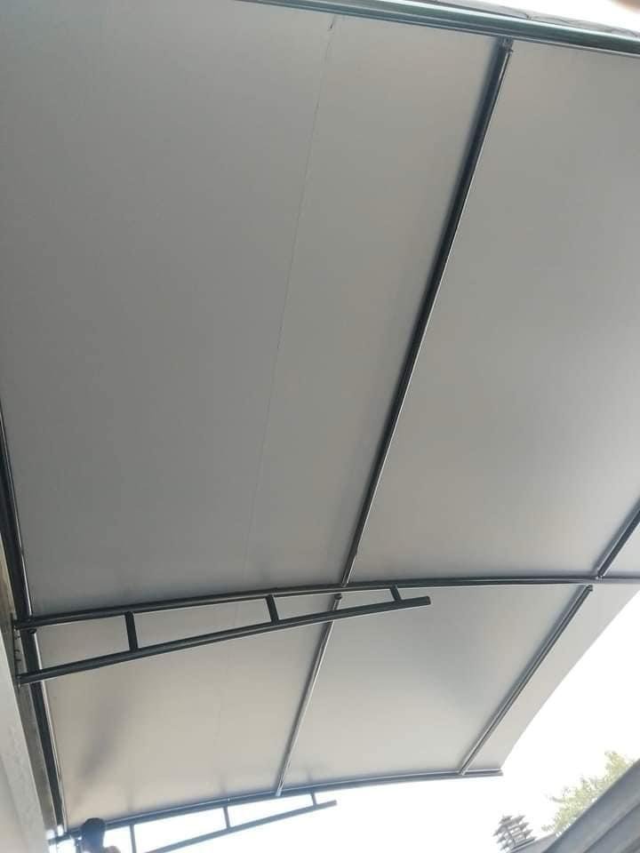 One Side Slope Tensile Structure